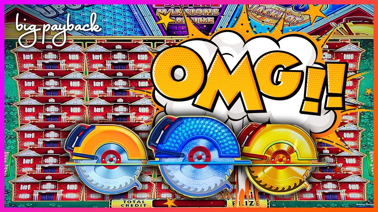SUPER RARE Golden Buzz Saw → BEYOND JACKPOT on Huff N' Even More Puff Slots!