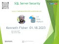 SQL Server Security by Kenneth Fisqher