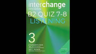 B2 QUIZ UNITS 7-8