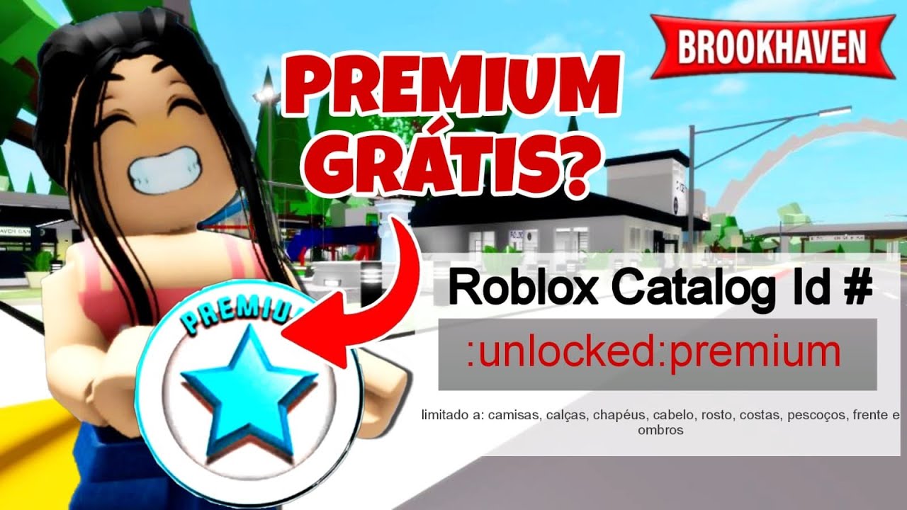 COMO TER O PREMIUM GRATIS NO BROOKHAVEN RP? (ROBLOX) 