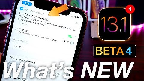iOS 13.1 Beta 4 Released - Developer & Public beta, What’s New ?