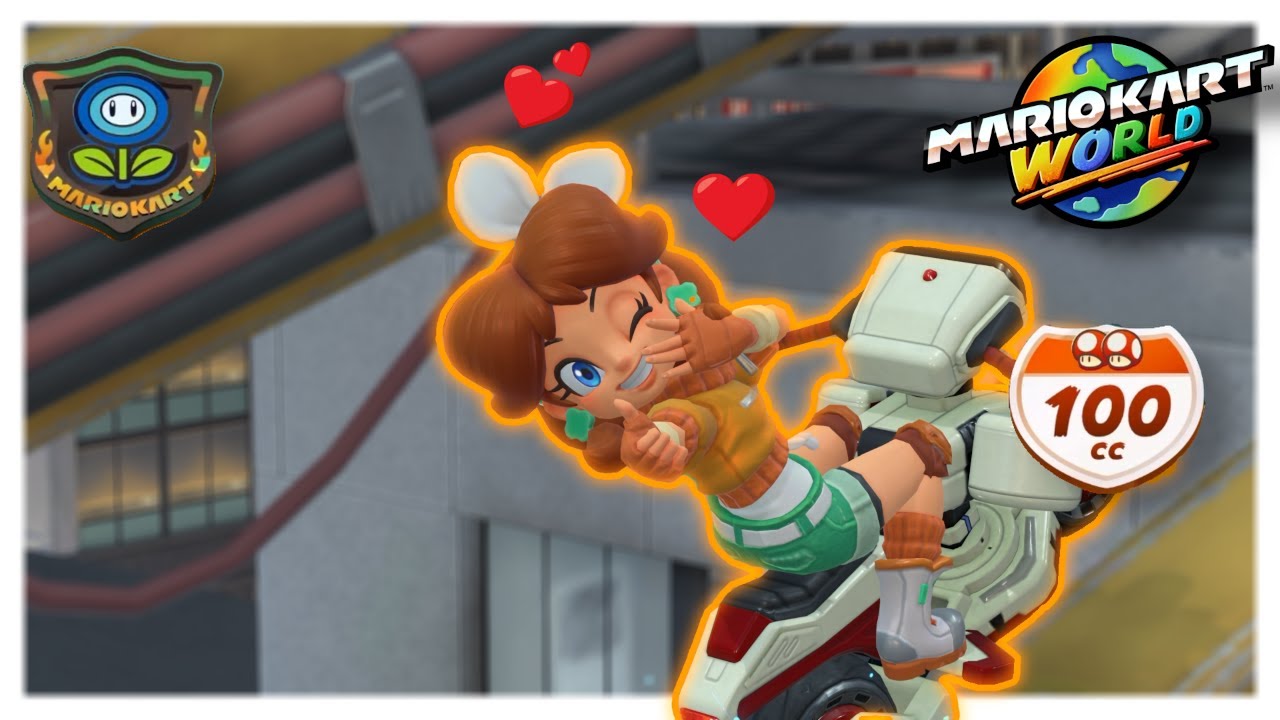 Mario Kart World: Touring Daisy [Knockout Tour Ice Rally 100cc]