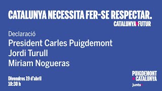 Declaració: Catalunya necessita fer-se respectar