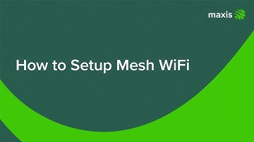 How to setup Mesh WiFi