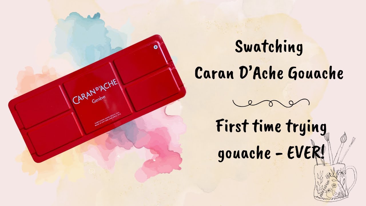 Trying Gouache for the First Time | Swatching & Honest Thoughts