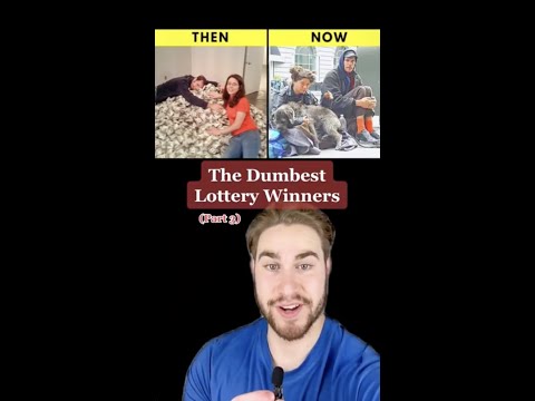 Video: En Lottery Winner Dying Broke Er ikke nyheter. Men måten denne fyren blåste hans formue er spesielt sjokkerende