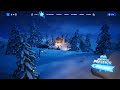 Outside The Lodge Christmas Music Wind Sounds Ambience 2 HOURS Fortnite Winterfest 2022