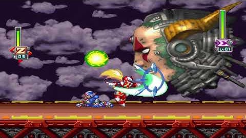 Mega Man X5 Opening Stage- Zero