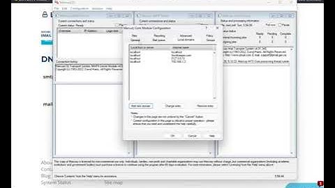 Mercury Mail Setup TLS