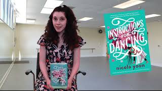 HWPL Book Review - Instructions for Dancing by Nicola Yoon