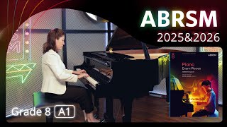 Abrsm Piano 2025 - 2026 Grade 8 A1 Alla Turca Third Movement From Sonata In A 青苗琴行 X 香港演藝精英協會
