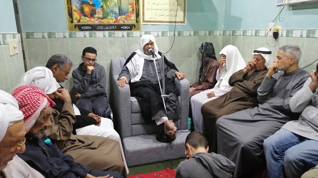 المجلس الإسبوعي بمنزل المرحوم الحاج سلمان النزغه ليلة الإثنين ٢٤ جمادى الأولى ١٤٤١ه