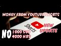 Make money with YouTube Shorts | Youtube Shorts Monetization