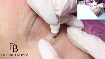 Deluxe Brows® Microblading Tutorial - Brow Mapping & Main Treatment