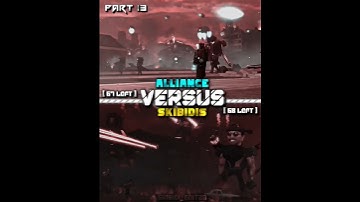 Alliance #vs Skibidis | Spin the Wheel | Part 13 | #vs #1v1 #skibiditoilet #edit #cameraman #fypシ゚