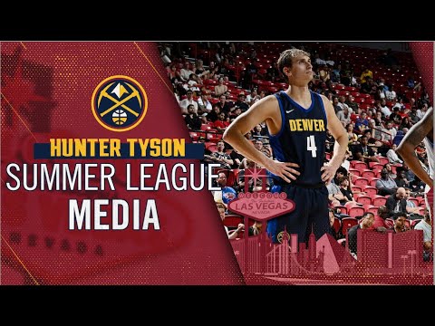 Summer League Media: Hunter Tyson | DEN vs NYK | 7-15-23