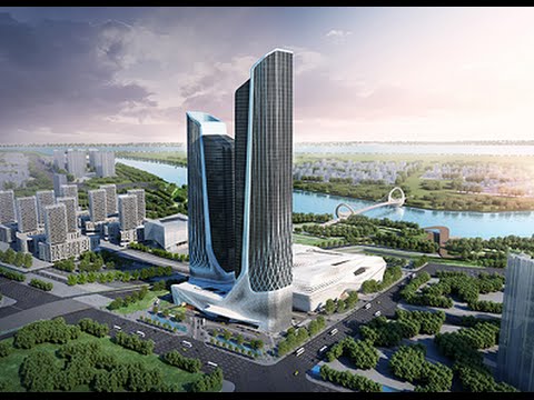 Video: Das Nanjing International Youth Cultural Center Von Zaha Hadid Architects Steht Kurz Vor Der Fertigstellung
