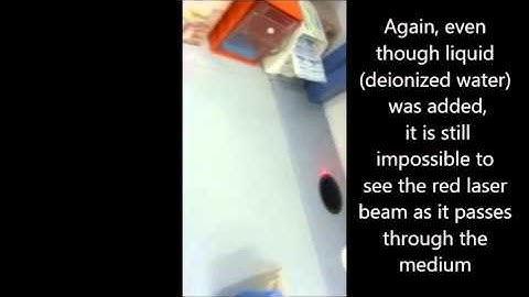 Tyndall Effect - Milk