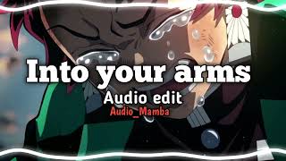 into your arms || Audio edit || edit audio ||Audio_Mamba