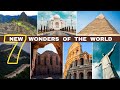 NEW 7 WONDERS of the World | Wanderlust
