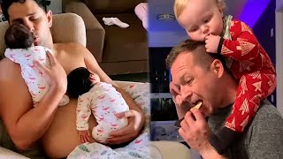 Each Dad expresses his love for his baby in a different way but whichever way it is, it's great 😍