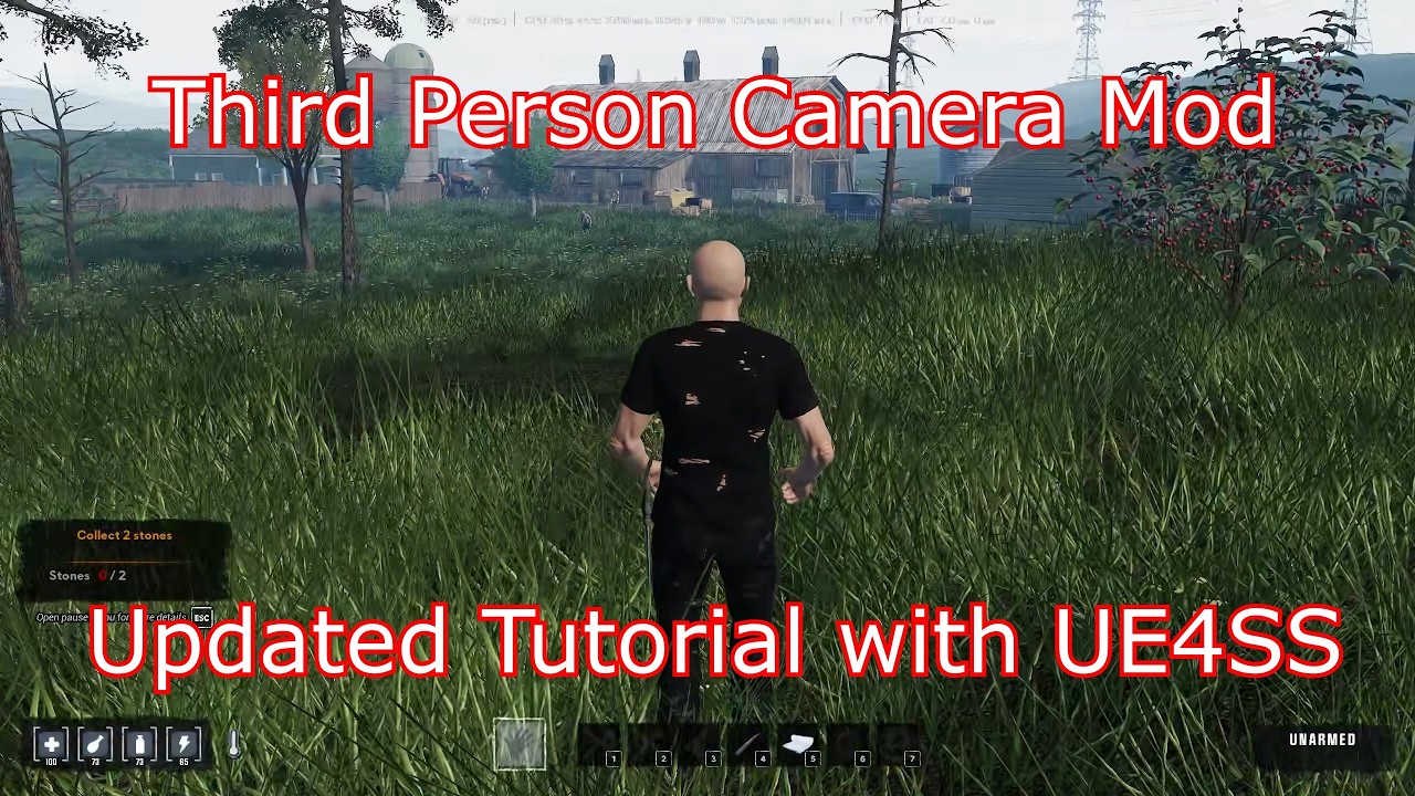 HumanitZ Third Person Camera Mod UPDATED TUTORIAL