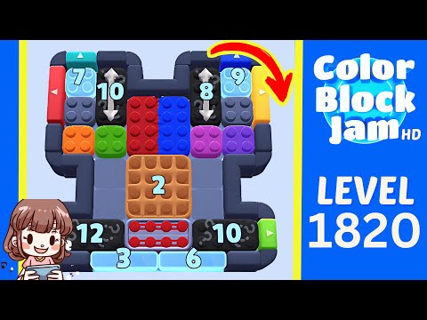 Color Block Jam Level 1820 walkthrough video preview