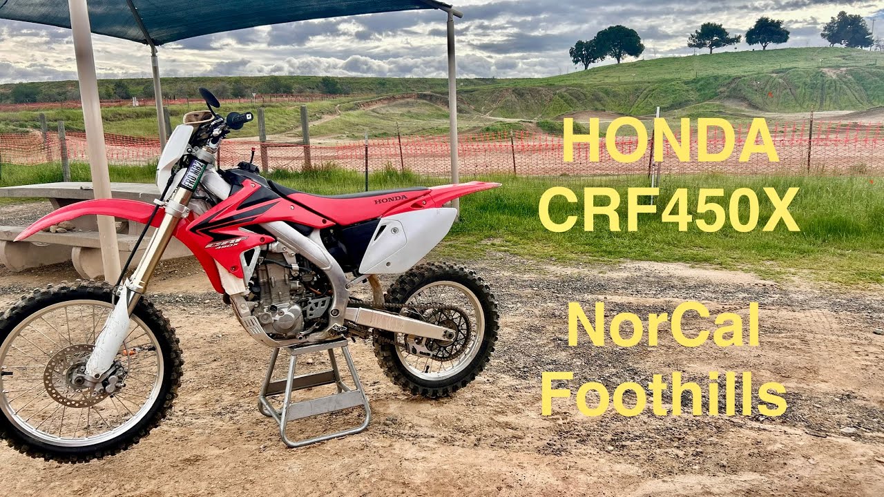CRF450X NorCal Foothills