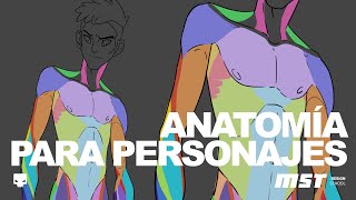 Anatomía para personajes animados | MASTER CLASS