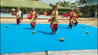 Pola Lantai Tari Radap Rahayu