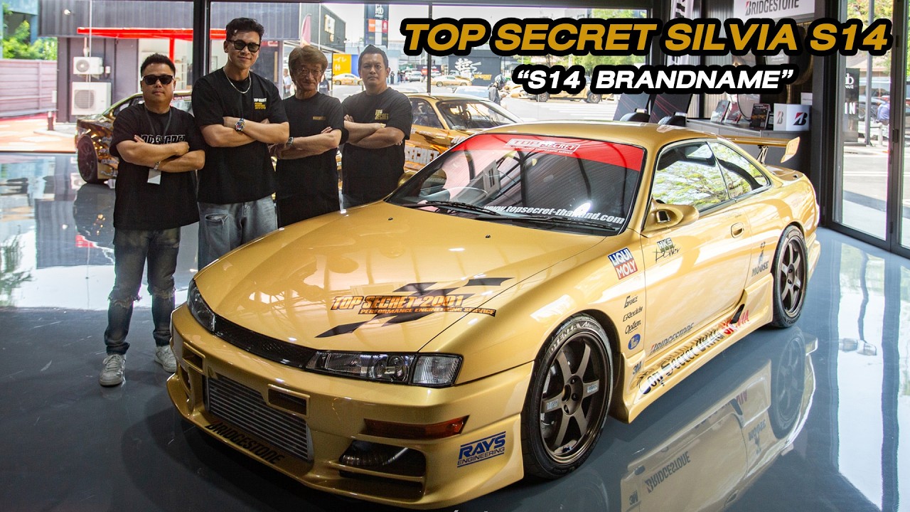 Top Secret Silvia S14 750HP...#beerbaiyoke #topsecret #silvia #jdm