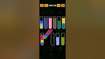 water sort puzzle Level 230
