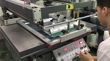 Clam Shell Screen Printing Machine