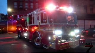 New York City Fire Department (FDNY) - Squad 252 Responding