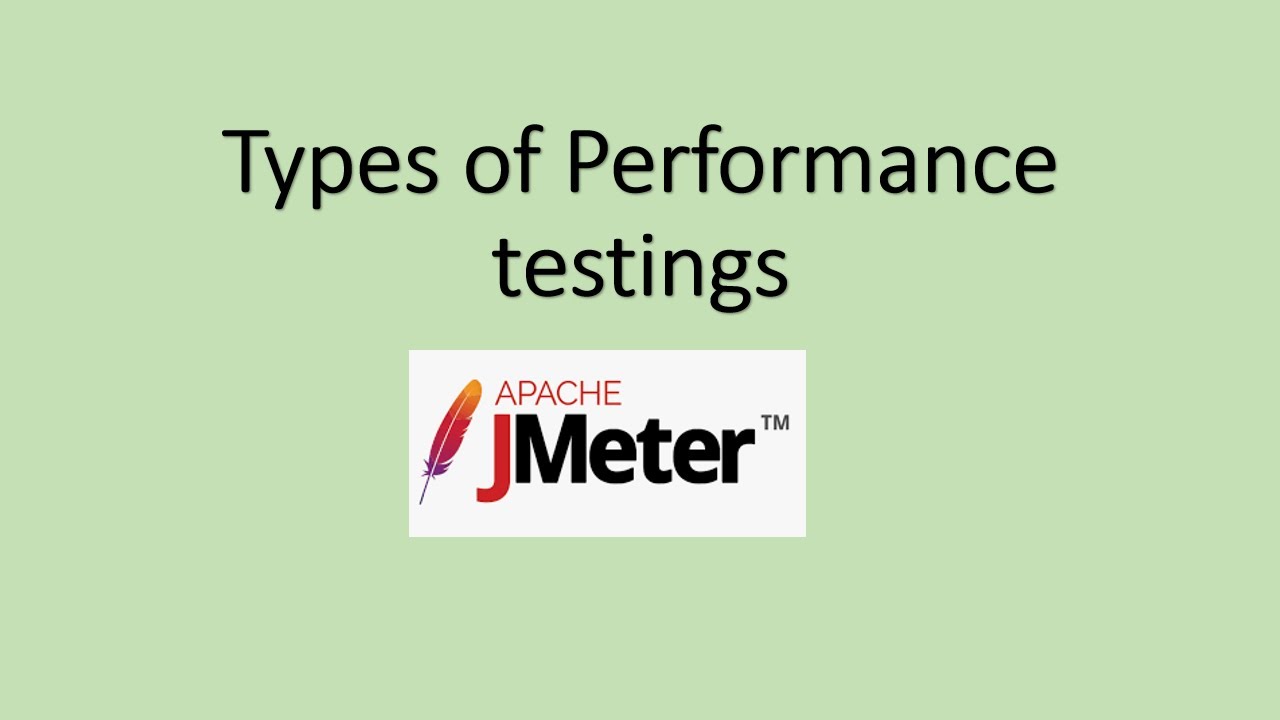 Types of performance testings _Tutorial_16 - YouTube