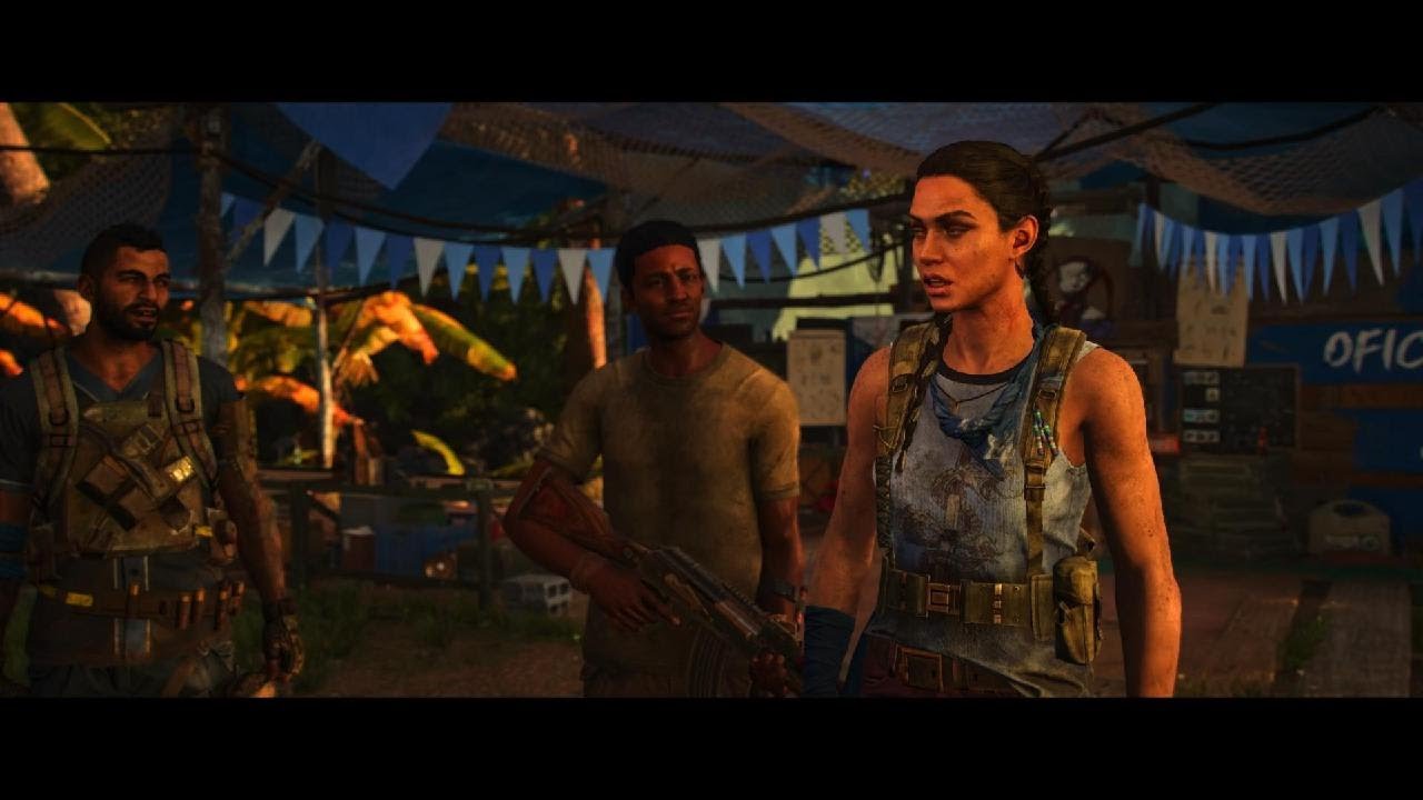 Far Cry 6 Funny Cutscene Dani's Face Glitch