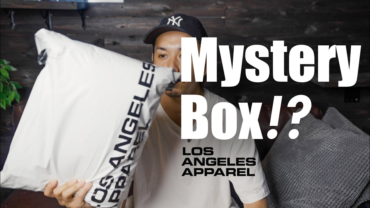 LOS ANGELES APPAREL] I opened something called a mystery box [An