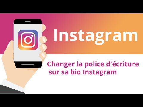 Changer la police d&rsquo;écriture sur sa bio Instagram