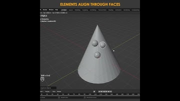 Tutorials: CGI: Blender 3D: Elements Align by Faces #blender3d #b3d #shorts #ytshorts by #jkstarr