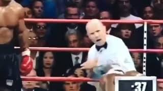 Mike Tyson bit off Evander Holyfield’s ear