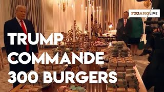 Trump reçoit à la Maison-Blanche avec du McDonald's