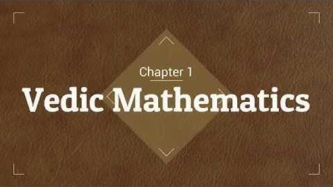 RBSE Class 10 Mathematics Chapter 1 Vedic Mathematics - Addition and Subtraction by ][-][ A R I S H