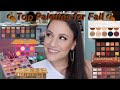 My Top Fall Palettes | Quick Spitfire Reviews