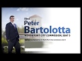 Peter bartolotta is qualified