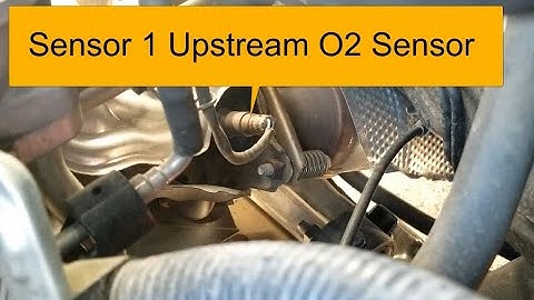 Oxygen Sensor Locations 2010-2019 Toyota Corolla (Upstream and Downstream)