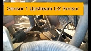 Oxygen Sensor Locations 2010-2019 Toyota Corolla (Upstream and Downstream)