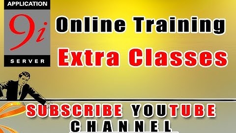 Extra  Oracle 9i  SQL URDU Video Classes