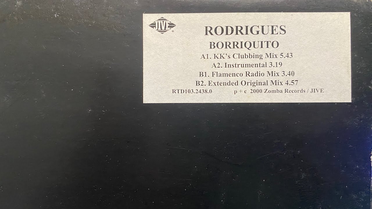 Rodrigues – Borriquito (KK's Clubbing Mix) - Jive 2000 - YouTube