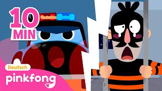 Polizei Vs Diebe Polizei Kumpel Und Mehr Baby Shark Deutsch Pinkfong, Baby Hai Kinderlieder
