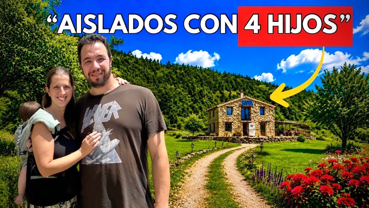 Esta Familia LO DEJÓ TODO para Vivir en el BOSQUE Siendo AUTOSUFICIENTE